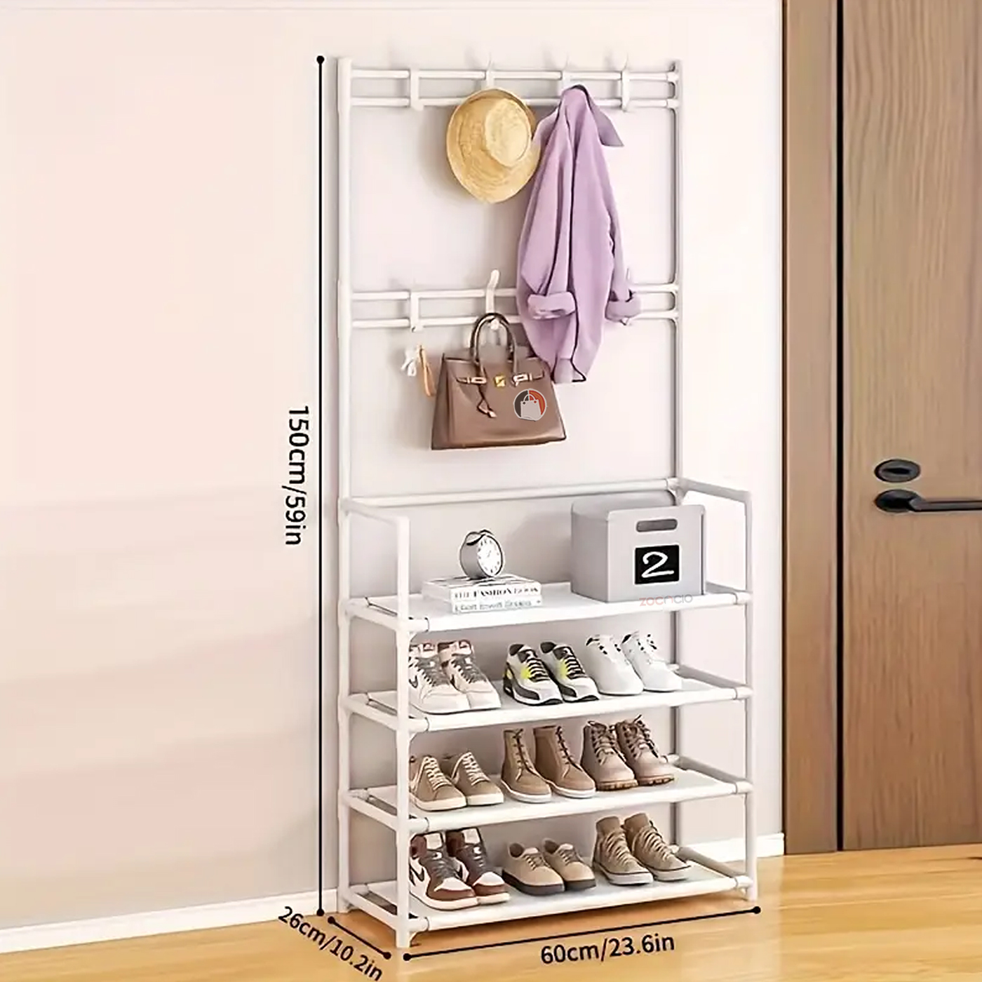 Miniatura 2 de Perchero Organizador Multifuncional Zapa